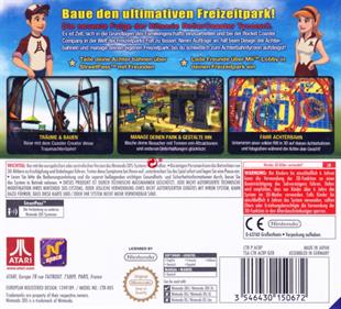 RollerCoaster Tycoon 3D - Box - Back Image