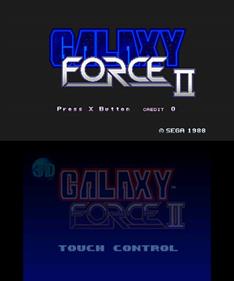 3D Galaxy Force II - Screenshot - Game Title Image