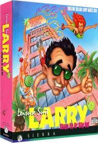 Leisure Suit Larry 6: Shape Up or Slip Out! - Box - 3D Image