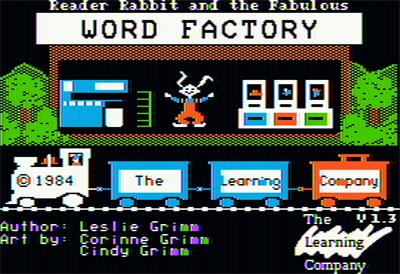 Reader Rabbit - Screenshot - Game Title Image