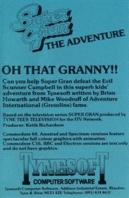 Super Gran: The Adventure - Box - Back Image