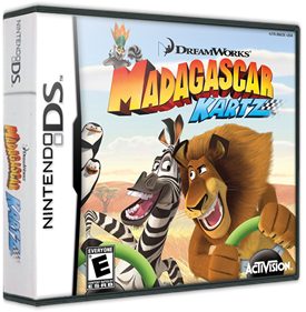 Madagascar Kartz - Box - 3D Image