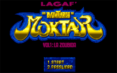 Lagaf' Les Aventures de Moktar: Vol 1: La Zoubida - Screenshot - Game Title Image
