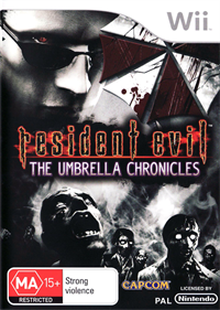 Resident Evil: The Umbrella Chronicles - Box - Front Image