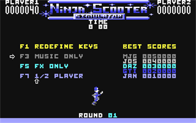Ninja Scooter Simulator - Screenshot - Game Title Image