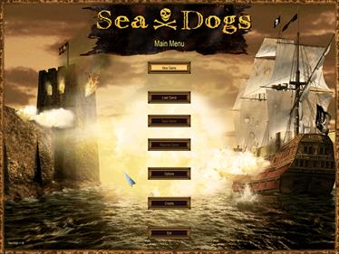 Sea Dogs: An Epic Adventure At Sea - Screenshot - Game Title Image