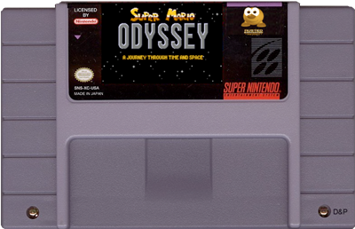 Super Mario Odyssey: A Journey Through Time and Space - Cart - Front Image