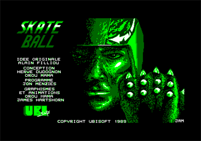 Skateball - Screenshot - Game Title Image