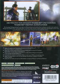 Warriors Orochi - Box - Back Image