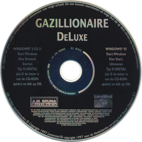 Gazillionaire Deluxe  - Disc Image