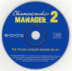 Championship Manager 2: The Italian Leagues Season 96/97 - Disc Image