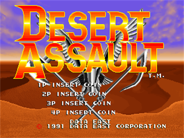 Desert Assault - Screenshot - Game Title Image
