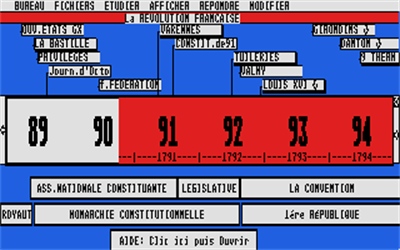 Révolution Française - Screenshot - Game Select Image