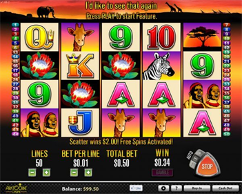 50 Lions - Screenshot - Gameplay Image