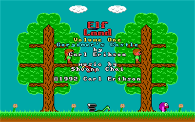 ElfLand - Screenshot - Game Title Image