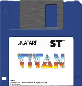 Titan - Fanart - Disc Image