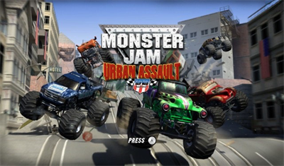 Monster Jam: Urban Assault - Screenshot - Game Title Image