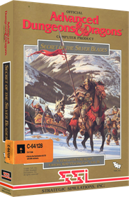 Advanced Dungeons & Dragons: Secret of the Silver Blades - Box - 3D Image