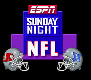ESPN Sunday Night NFL - Screenshot - Game Title Image