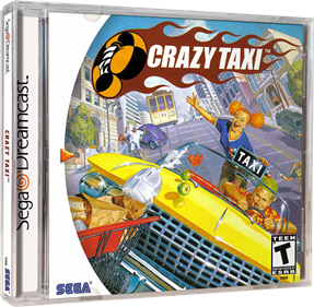 Crazy Taxi - Box - 3D Image