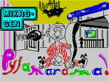 Pyjamarama - Screenshot - Game Title Image