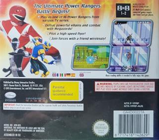 Power Rangers: Super Legends - Box - Back Image