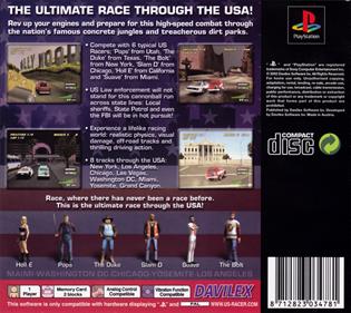 USA Racer - Box - Back Image