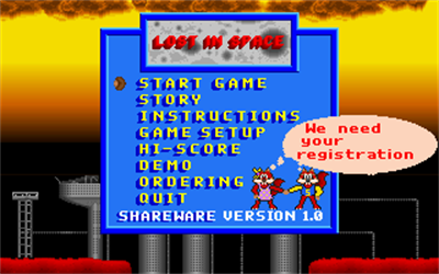 Skunny: Lost in Space - Screenshot - Game Select Image