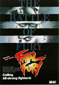 Fatal Fury: King of Fighters - Advertisement Flyer - Front Image
