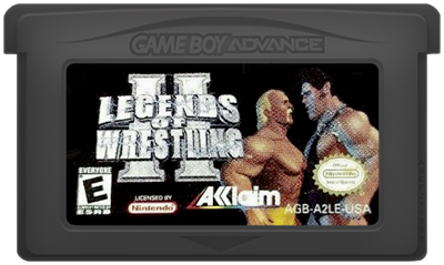 Legends of Wrestling II - Cart - Front Image