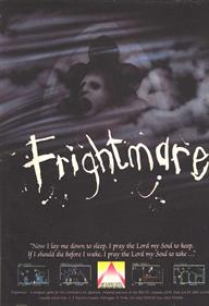 Frightmare - Advertisement Flyer - Front Image