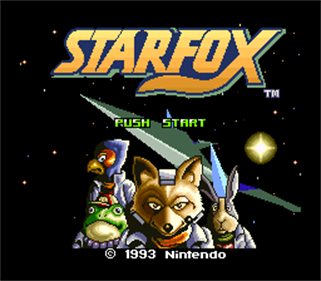 Star Fox - Screenshot - Game Title Image