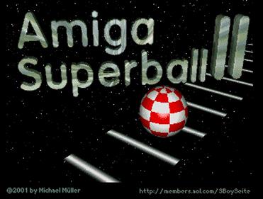 Amiga Superball 2 - Screenshot - Game Title Image