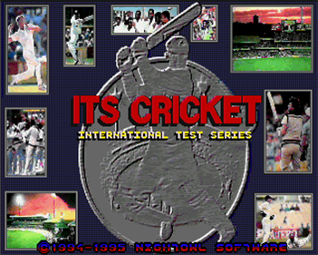 ITS Cricket: International Test Series (1995 Edition) - Screenshot - Game Title Image