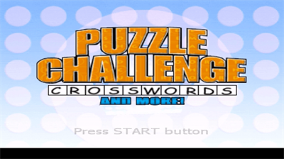 Puzzle Challenge: Crosswords and More! - Screenshot - Game Title Image