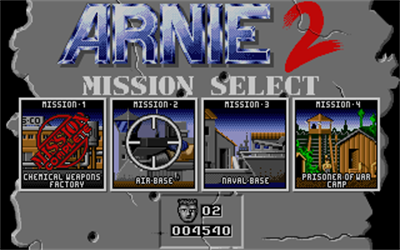 Arnie Savage: Combat Commando - Screenshot - Game Title Image