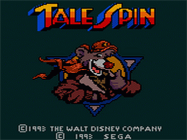 TaleSpin - Screenshot - Game Title Image