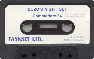 Bozo's Night Out - Cart - Front