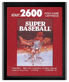 Super Baseball - Fanart - Cart - Front Image