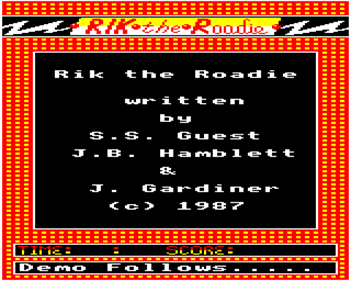 Rik The Roadie - Screenshot - Gameplay Image