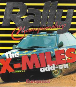 Network Q RAC Rally Championship: The X-MILES Add-On - Box - Front Image