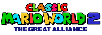 Classic Mario World 2: The Great Alliance - Clear Logo Image