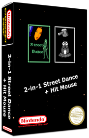 2-in-1: Street Dance / Hit Mouse - Box - 3D Image