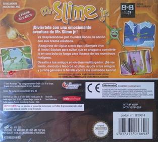 Mister Slime - Box - Back Image