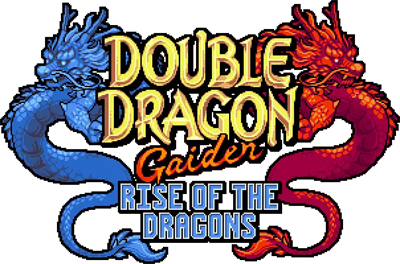 Double Dragon Gaiden: Rise Of The Dragons - Clear Logo Image