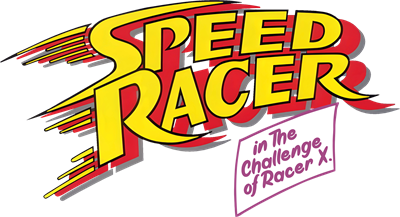 Speed Racer in The Challenge of Racer X - Clear Logo Image