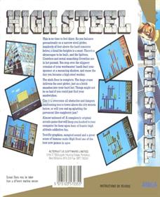 High Steel - Box - Back Image