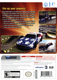 Maximum Racing: Drag & Stock Racer - Box - Back Image