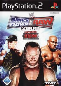 WWE SmackDown vs. Raw 2008 - Box - Front Image