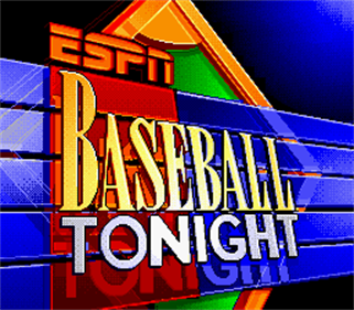 ESPN Baseball Tonight - Screenshot - Game Title Image